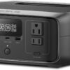 Portable Power Station RIVER 3, 245Wh LiFePO4 Battery Power Station, 300W Up to 600W AC Output, <20 MS UPS & <30 dB, 1Hr Fast Charging Solar Generator for Outdoor/Camping/Home Use