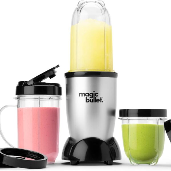 Blender, Small, Silver, 11 Piece Set
